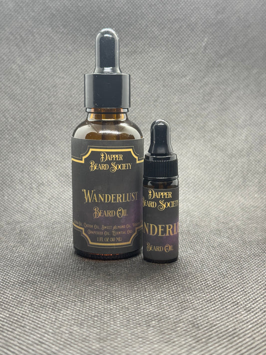 Wanderlust Sample Beard Oil