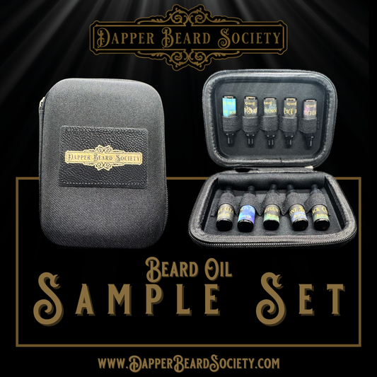 Beard Oil Sample Set with Case