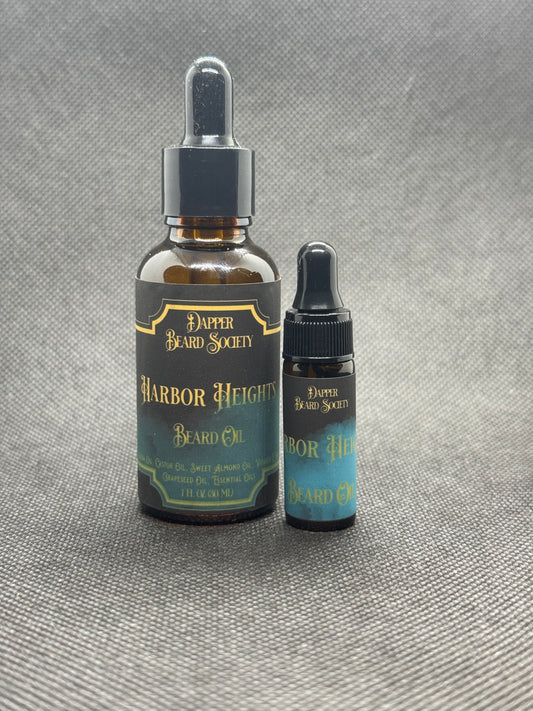 Harbor Heights Sample Beard Oil