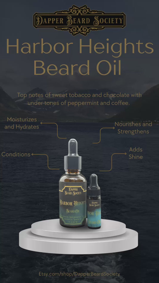 Harbor Heights Sample Beard Oil