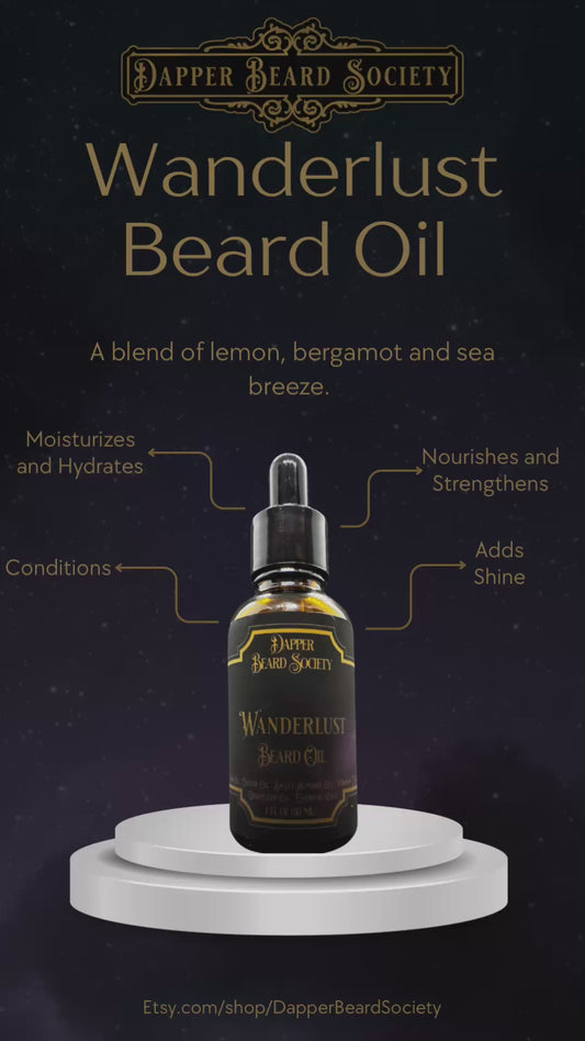 Wanderlust Beard Oil