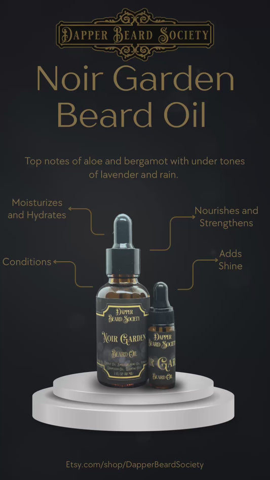 Noir Garden Sample Beard Oil