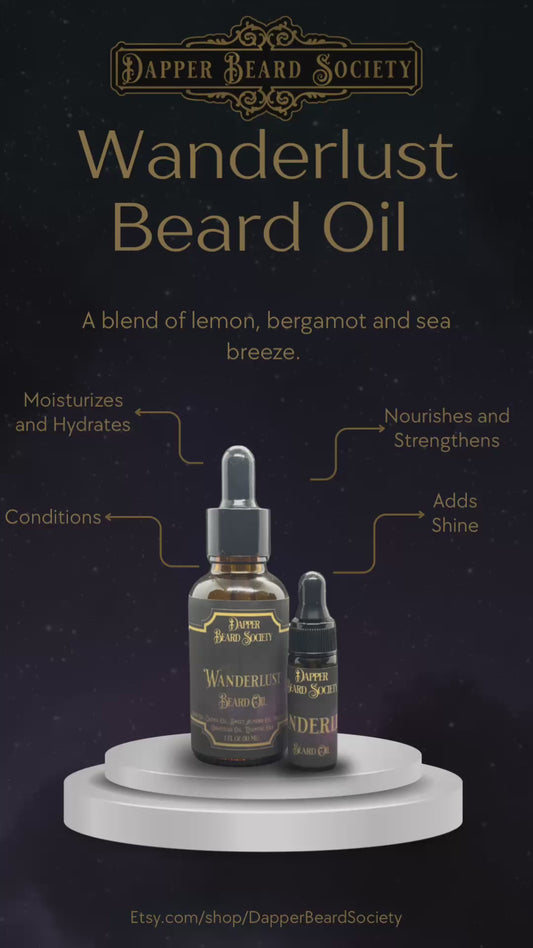 Wanderlust Sample Beard Oil