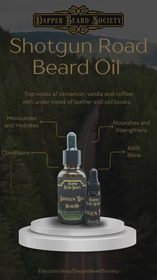 Shotgun Road Sample Beard Oil
